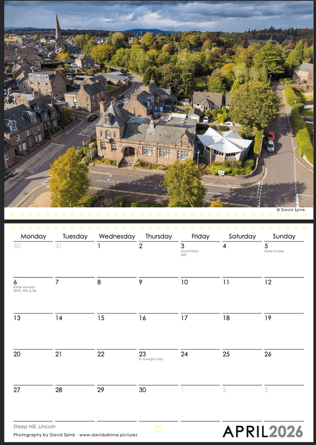 Angus 2026 Wall Calendar
