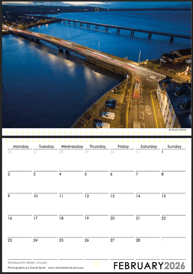 Angus 2026 Wall Calendar