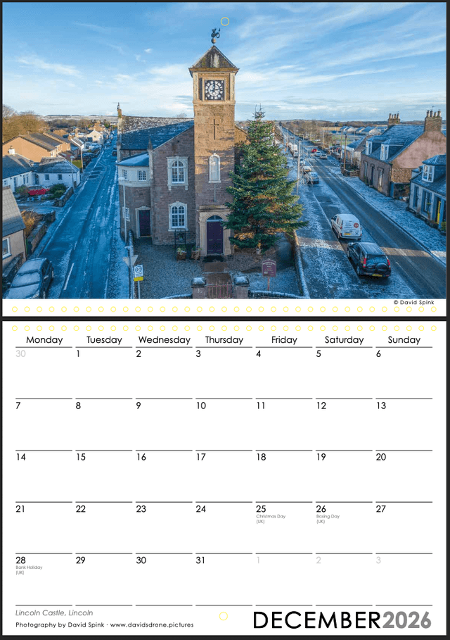 Angus 2026 Wall Calendar