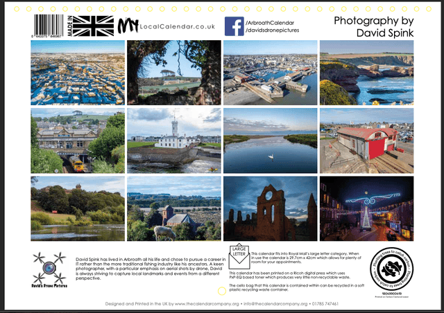 Arbroath 2026 Wall Calendar