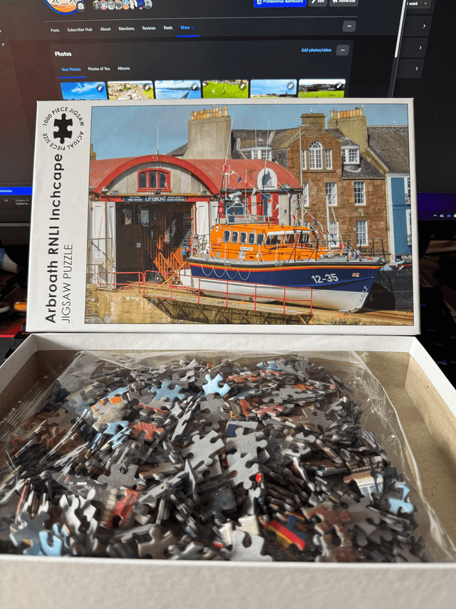 RNLI Inchcape. 1000 piece jigsaw puzzle