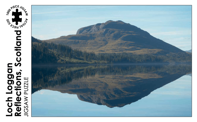 Loch Laggan. 1000 piece jigsaw puzzle