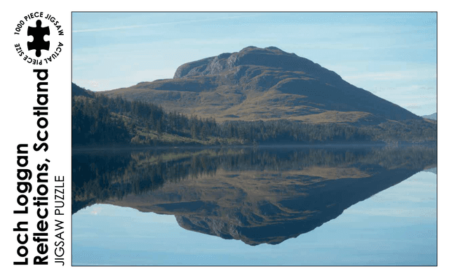 Loch Laggan. 1000 piece jigsaw puzzle